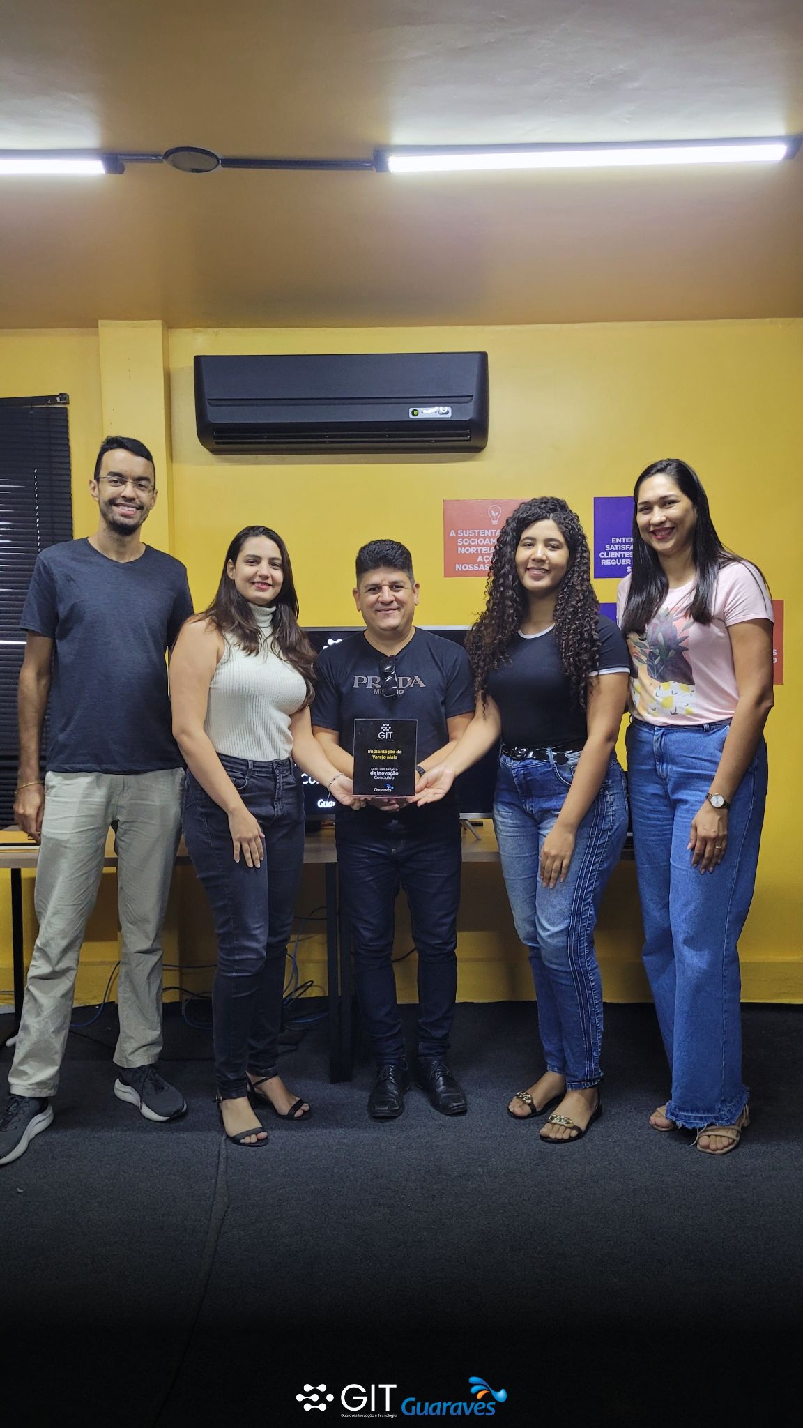 Celebração e Entrega do Projeto de Implantação do Varejo Mais